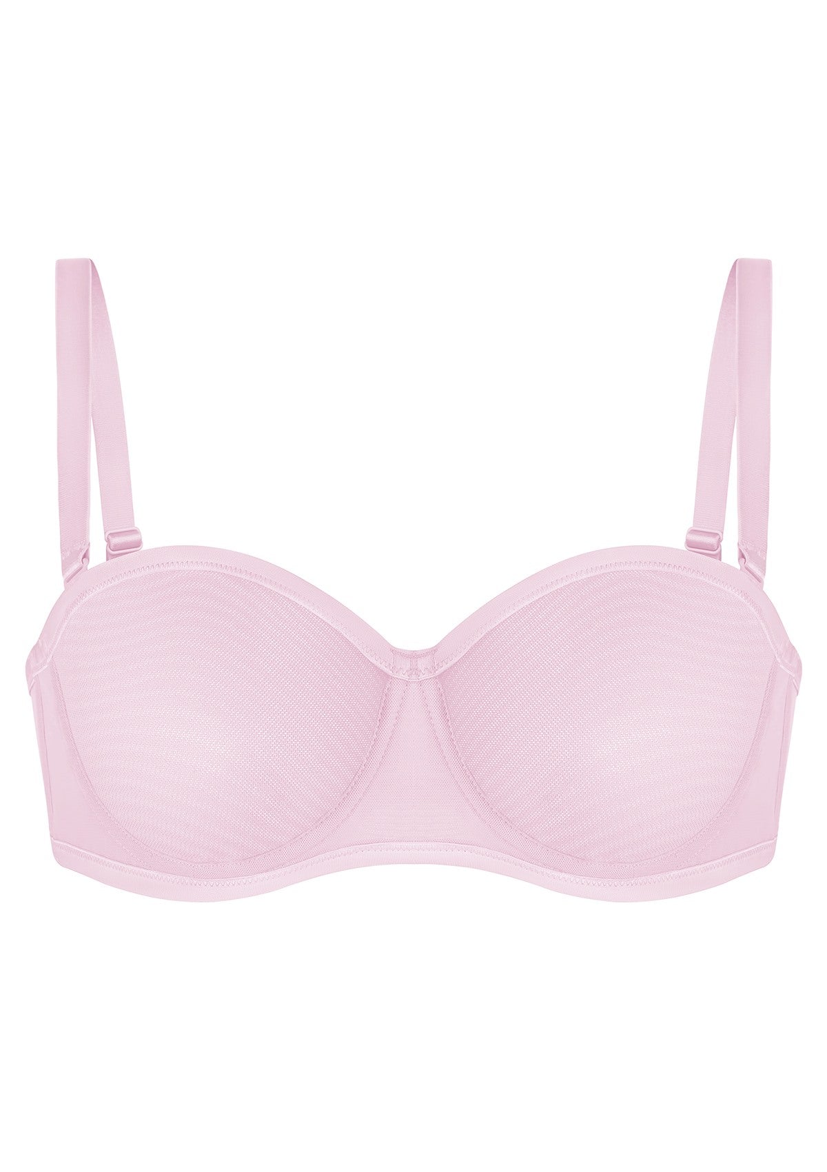 Leopard Unlined Strapless Minimizer Bra