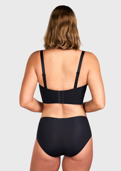 HSIA Longline Strapless Underwire Full Coverage Corset Bra