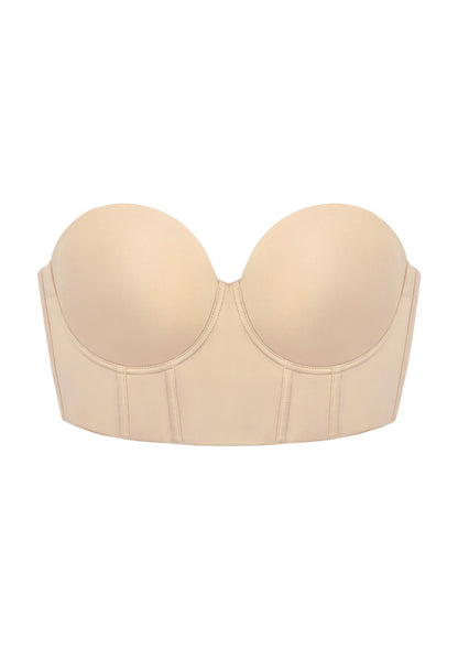 Seamless Cooling Longline Strapless Bra